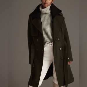 Anthropologie Soia & Kyo Fabianne-C Dickie Trench Coat
